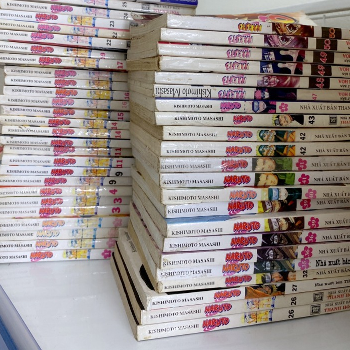 Vở đọc truyên.tranh Naruto nxb Thanh Hoá cũ như ảnh