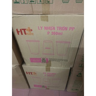 Thùng 1000 cốc pp 360 ml loại dầy