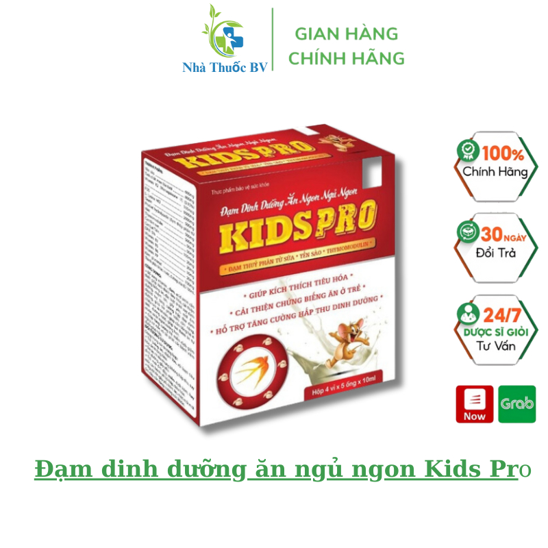 ĐẠM DINH DƯỠNG ĂN NGỦ NGON KIDS PRO