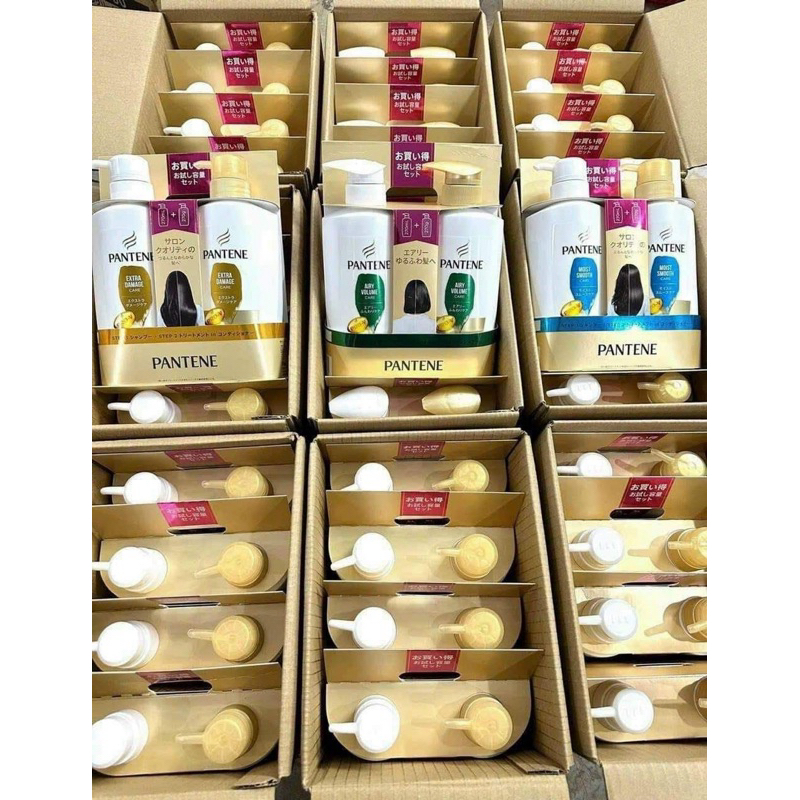 Cặp Gội Xả Pantene  Nhật 270ml x 2
