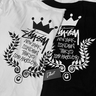 [STUSSY CHÍNH HÃNG] Áo Thun Stussy Crown Wreath
