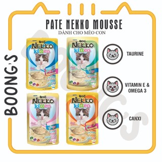 [PATE MÈO] Pate Nekko Mousse dành cho mèo con 70gr