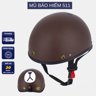 Mũ bảo hiểm 1/2 hình tem Gấu