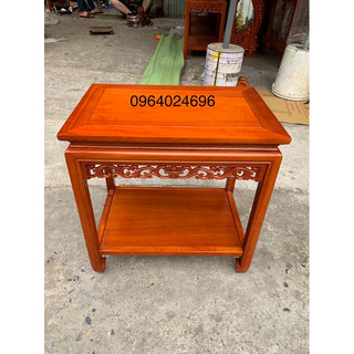 đôn chữ Nhật 40x60 cao 50,60,70,80 gỗ hương đá nhiều màu