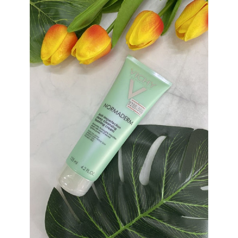 Sữa Rửa Mặt da dầu, da mụn Normaderm Vichy 125ml