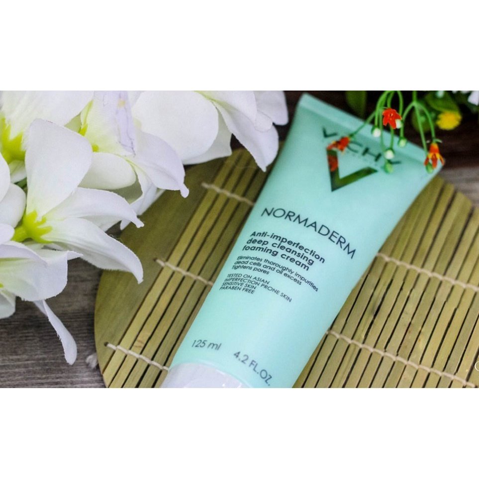 Sữa Rửa Mặt da dầu, da mụn Normaderm Vichy 125ml