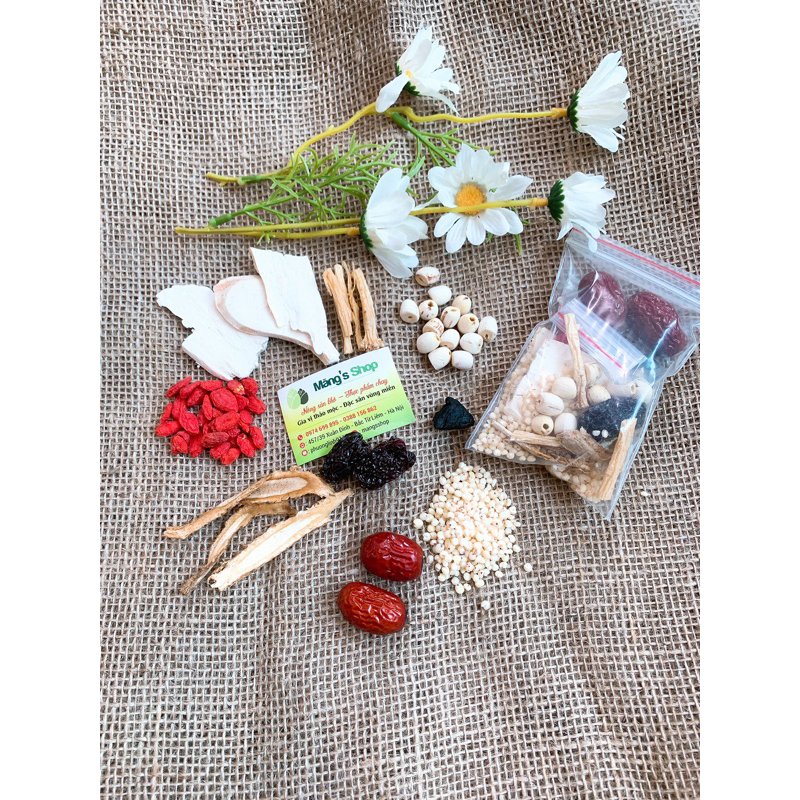 Gói thuốc bắc hầm, lẩu gà chim... đầy đủ 9-10 món