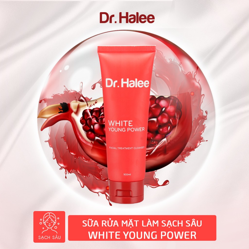 Sửa Rửa Mặt Dr.Halee Lành Tính, Ít Bọt - 100ml
