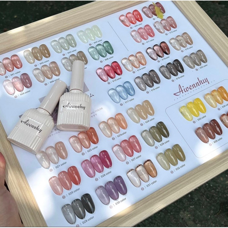 Set sơn thạch 36 màu Aivenhy tặng kèm bảng màu