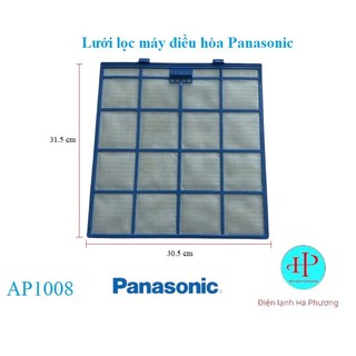 Lưới lọc điều hòa - máy lạnh panasonic - mới hãng - bộ 2 cái - f110