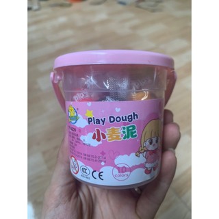 1 hộp Đất nặn xô tròn (10 màu)