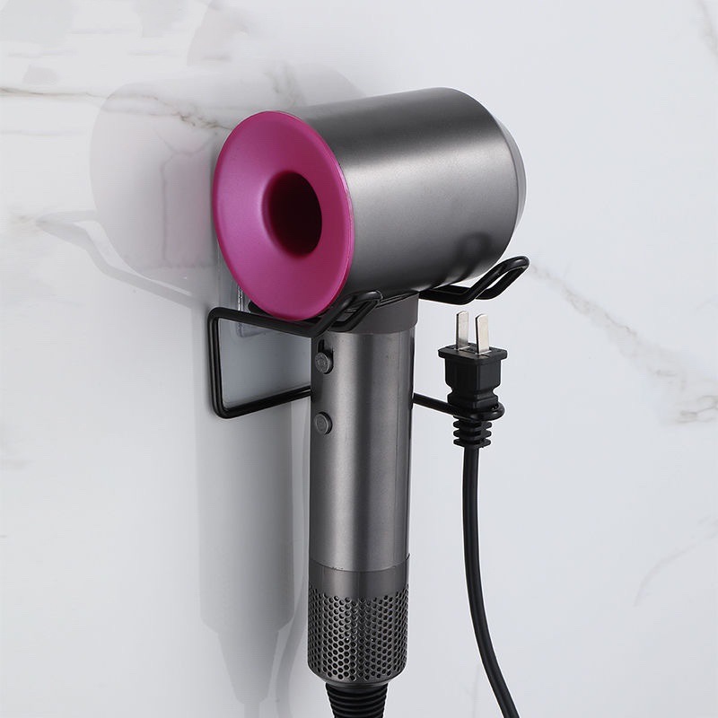 Giá Để Máy Sấy Tóc Kệ Nhà Tắm Treo Máy Sấy Inox 304 Dán Tường Thông Minh