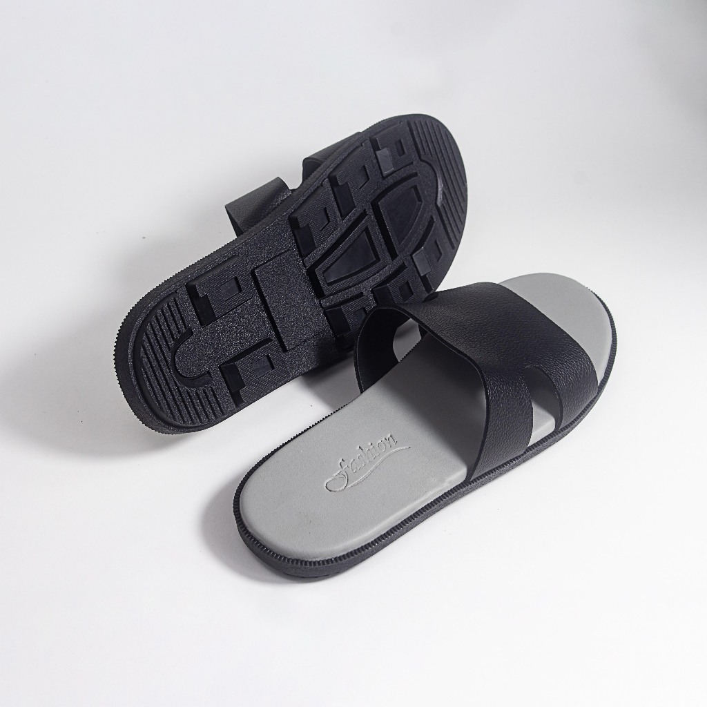 Dép Nam Quai Ngang Phối Màu Thời Trang Cực Đẹp êm chân chống trơn trượt 🥰