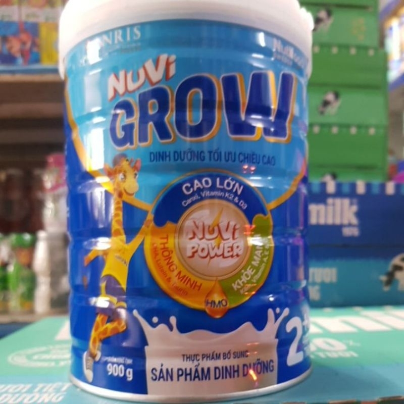 Sữa bột NUVI grow 2+ lon 900g