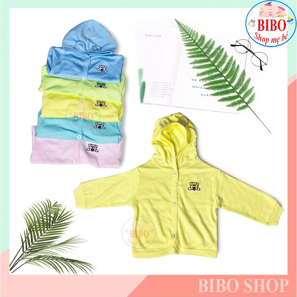 Áo khoác Sơ Sinh Có Mũ Cho Bé Trai, Bé Gái Từ Sơ Sinh Đến 15kg