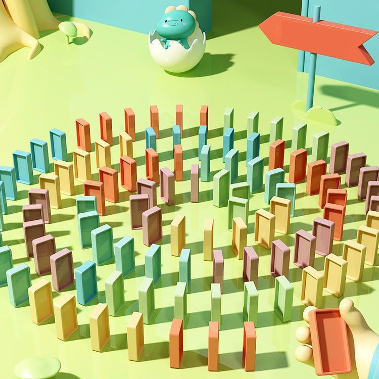 Đồ Chơi Tàu Hoả Xếp Hình Domino Tự Động Cho Bé Kèm Âm Thanh Ánh Sáng Sống Động Điều Chỉnh Hướng Dễ Dàng - Món Quà Cho Bé