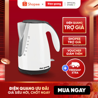 Ấm đun nước siêu tốc Điện Quang ĐQ EKT04 1817 (1800, 1.7L, thân nhựa)