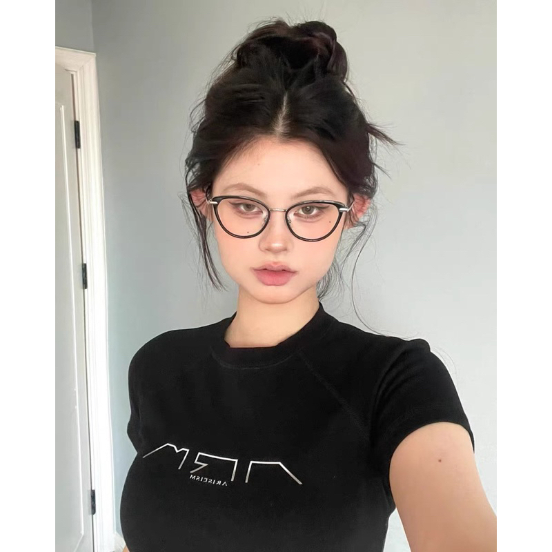 KÍNH MẮT MÈO XINGDAY CÀNG KIM LOẠI CC - Phù hợp tất cả dáng mặt. Tròng kính chống tia UV400 và ASX