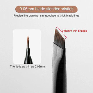 Cọ Tán Chân Mày Cao Cấp Maga Eyebrow Angled Brush