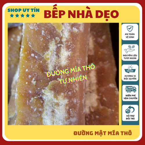 Đường mật mía thô hữu cơ từ tự nhiên làm kombucha, nấu chè, sữa hạt, gia vị cho bữa ăn hằng ngày