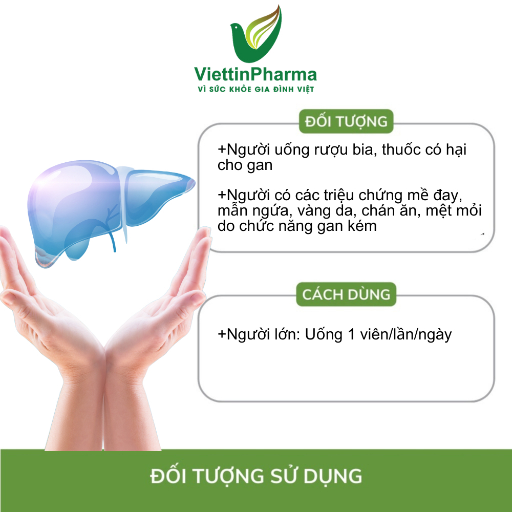 Mát Gan Thải Độc Gan LIVER DETOX PLUS Bảo Vệ Tế Bào và Tăng Cường Chức Năng Gan Làm Mát Gan Giảm Nóng Trong- Hộp 60 viên