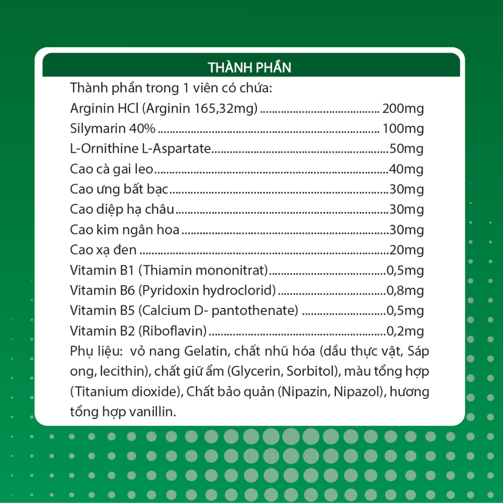 Mát Gan Thải Độc Gan LIVER DETOX PLUS Bảo Vệ Tế Bào và Tăng Cường Chức Năng Gan Làm Mát Gan Giảm Nóng Trong- Hộp 60 viên