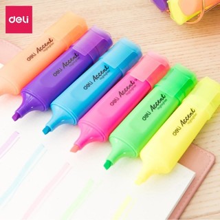Bút nhớ dòng highlight Deli S621 nhiều màu