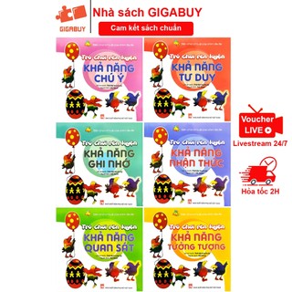 Sách - Sân chơi trí tuệ của chim đa đa - Combo 6 cuốn tặng kèm túi đựng