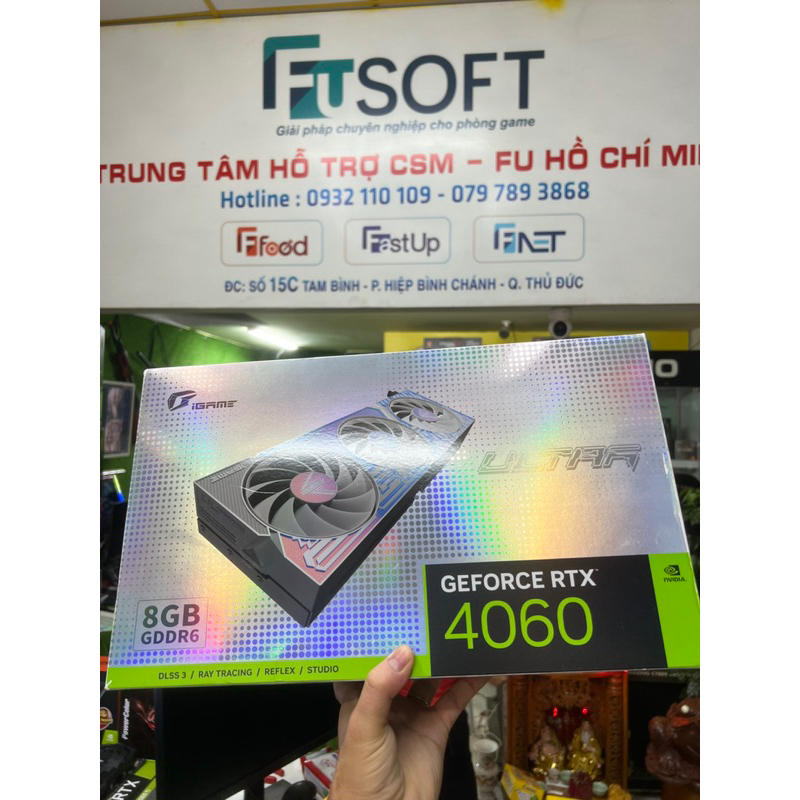 Vga Colorful UltraWhite Rtx4060 8G Mới Mua Tháng 7