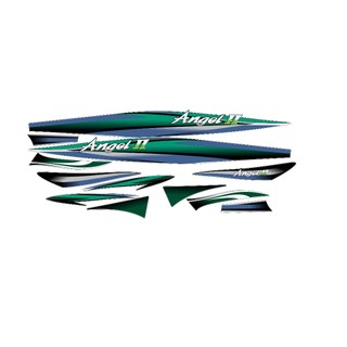 Tem rời angel II xanh
