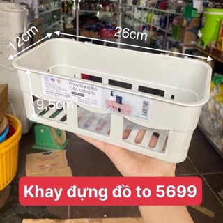 kệ dán tường đựng đồ Việt Nhật, khay dán tường to để đồ phòng tắm, nhà bếp