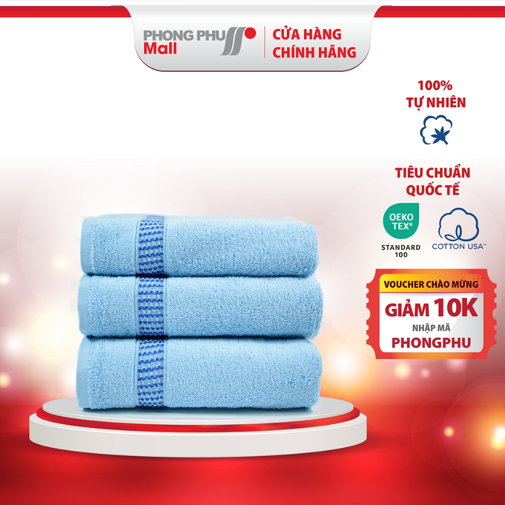 Khăn Mặt/Gội Đầu cao cấp Mollis FCO3 B847 HM58 34x80cm