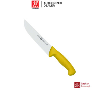 Zwilling - dao thái thịt twin master màu vàng - 18cm