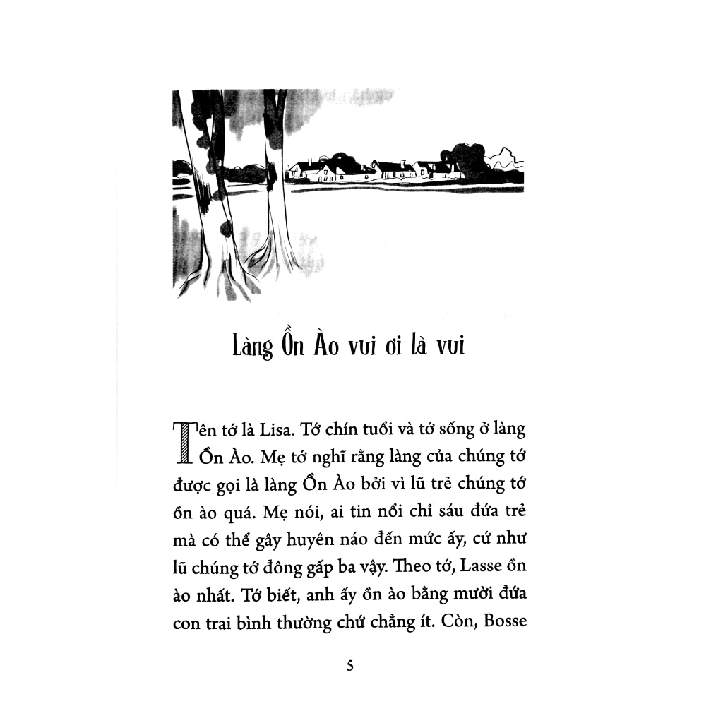 Sách - Làng Ồn Ào Vui Ơi Là Vui