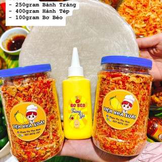 Set btps gồm 250gr bánh tráng+400gr hành tép+100gr bơ