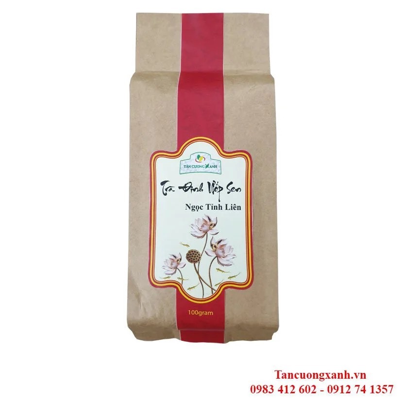 Chính hãng Trà Đinh Ướp Sen Tây Hồ 100gr / 200gr TÂN CƯƠNG XANH