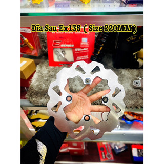 Đĩa thắng sau gafer ex135 2011 size 220mm >>>>