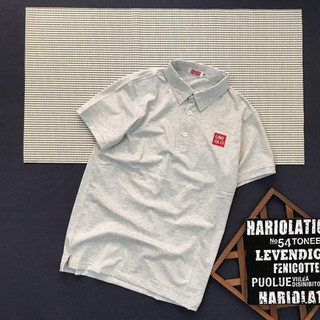 [S01] Áo thun nam cổ trụ vải cotton mịn hai màu trắng đen viền tay và cổ cá tính-M328
