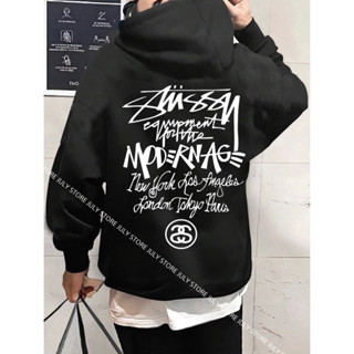  Áo khoác Hoodie Stussy ModRnag Tour Form Unisex Nam Nữ - Chất liệu nỉ chân cua Full Tag ST059 