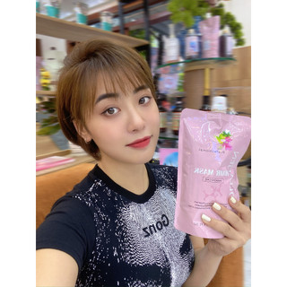 Dầu hấp ủ dưỡng ẩm phục hồi Collagen Mask Ron 550ml siêu mềm mượt, phục hồi tóc, ngăn ngừa rụng tóc