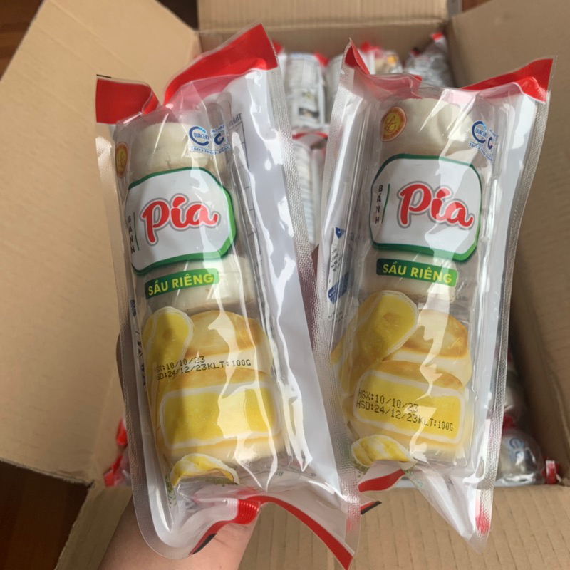 Bánh Pía Mini Sầu Riêng 1 Gói 5 Bánh
