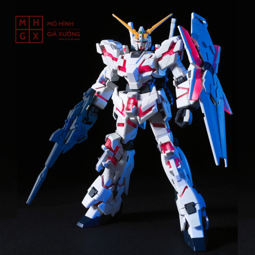 Mô hình GundamXG Gundam RX-0 UNICRON - Cao 18cm - nặng 150gram SKU : 6606- Figure Gundam - Có hộp màu