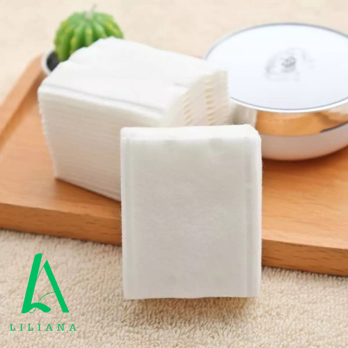 Bông Tẩy Trang Cotton 222 Miếng Siêu Thấm Hút, Mềm Mại Cho Da SINESTREA 8385