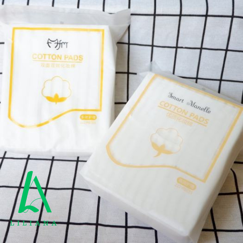 Bông Tẩy Trang Cotton 222 Miếng Siêu Thấm Hút, Mềm Mại Cho Da SINESTREA 8385