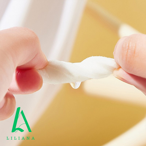 Bông Tẩy Trang Cotton 222 Miếng Siêu Thấm Hút, Mềm Mại Cho Da SINESTREA 8385