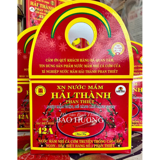 NƯỚC MẮM PHAN THIẾT - NƯỚC MẮM HẢI THÀNH 42A ( hộp 10 chai x 50ml )