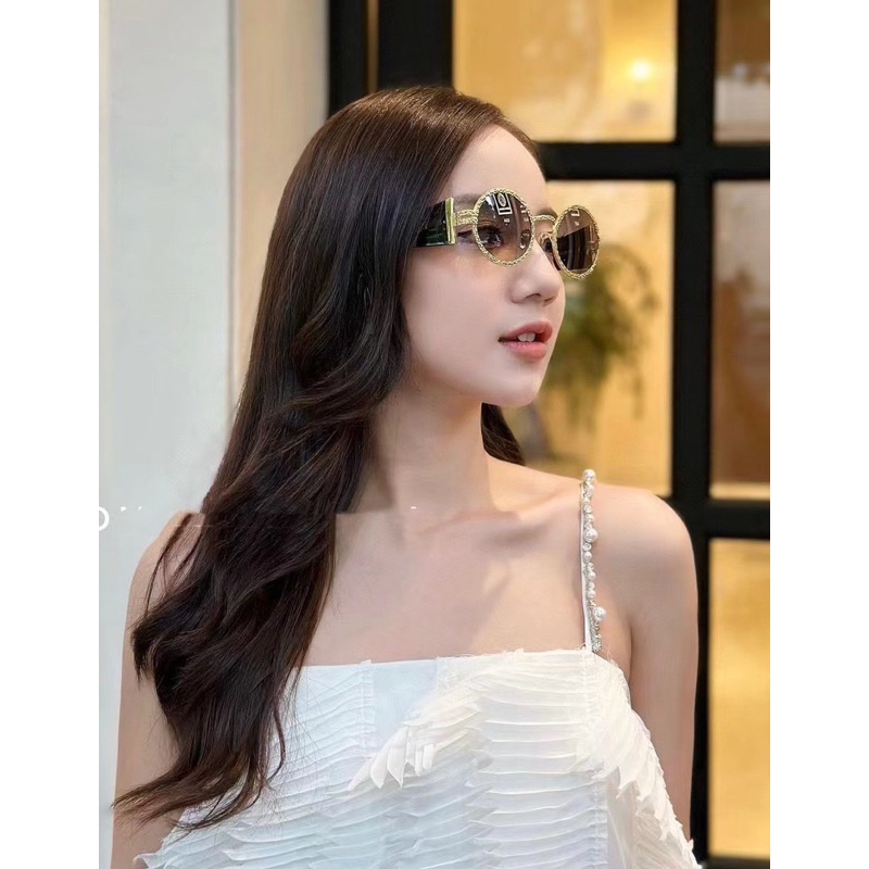 Kính mắt SANIT PARIS cao cấp dáng tròn sang trọng fullbox