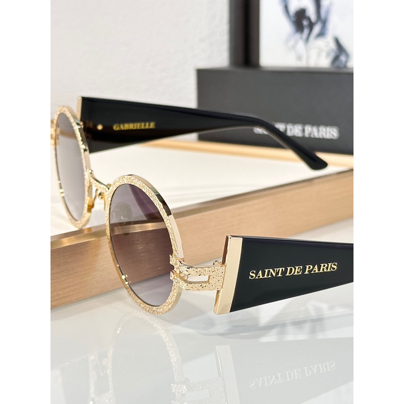 Kính mắt SANIT PARIS cao cấp dáng tròn sang trọng fullbox