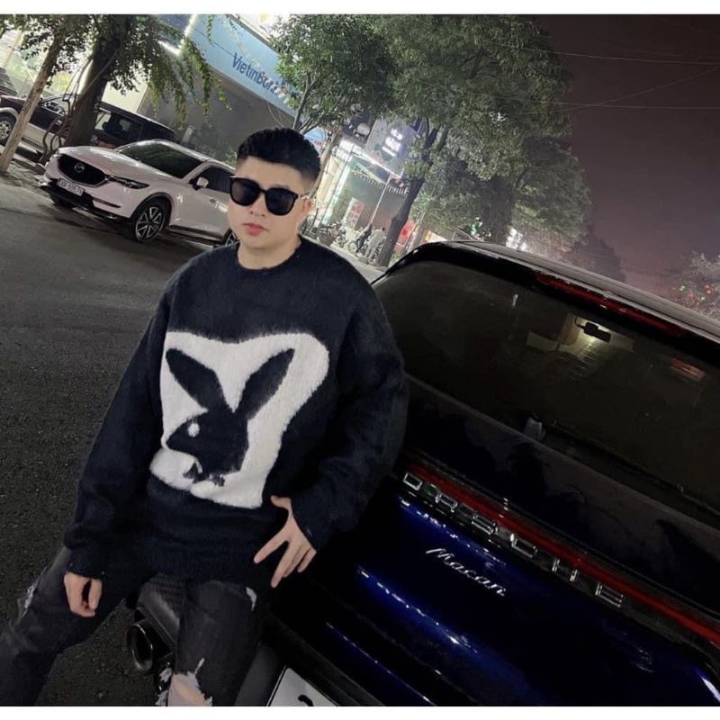 ÁO LEN LÔNG THỎ QCCC PLAY.BOY