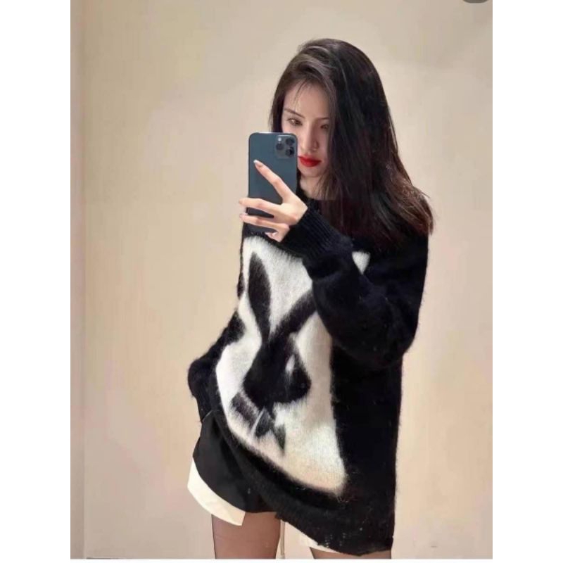 ÁO LEN LÔNG THỎ QCCC PLAY.BOY